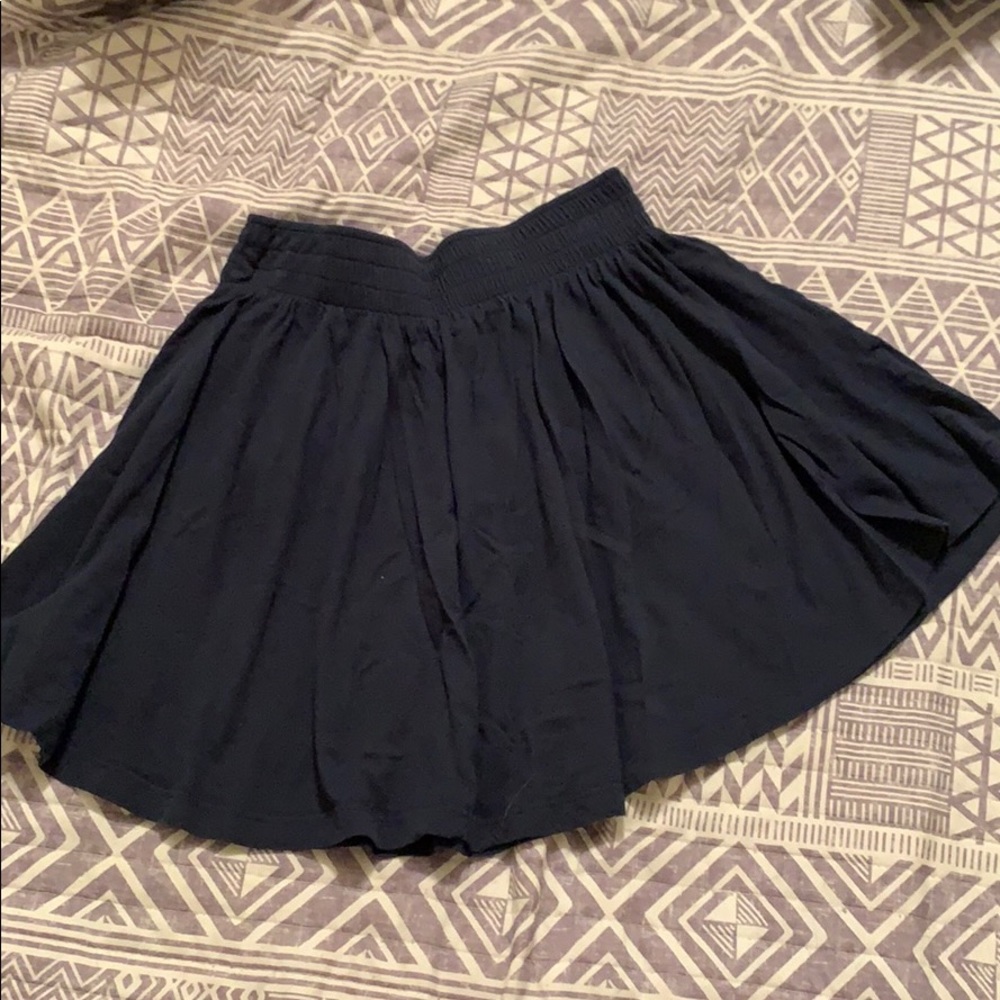 high waisted skater skirt